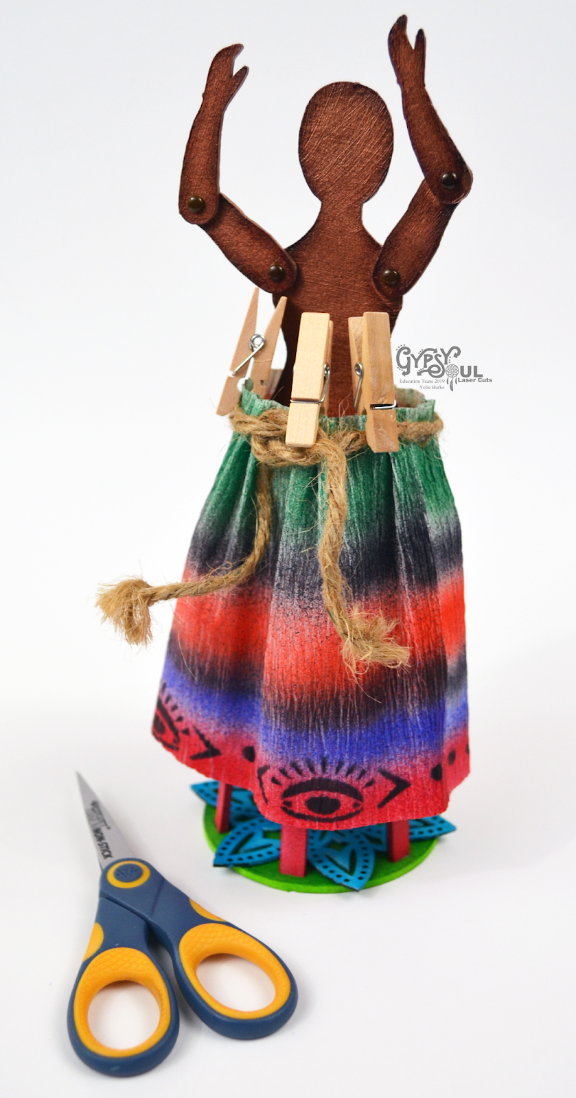 mexican clothespin doll