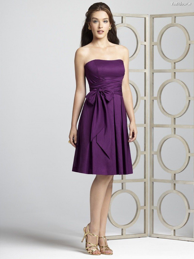 Vestidos Morados ¡Increibles Propuestas! Vestidos Moda 2019 2020