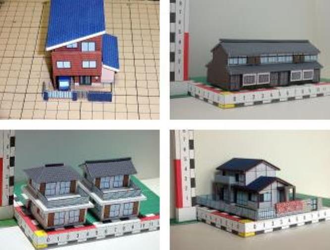 PAPERMAU Japanese Architectural Paper Models Collection by Sakamoto