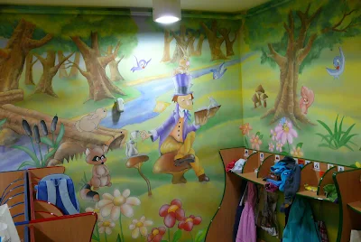 Pokoje dziecięce, malowanie ścian w pokojach dziecięcych, graffiti dla dziecka, mural 3D na ścianie w pokoju dziecka