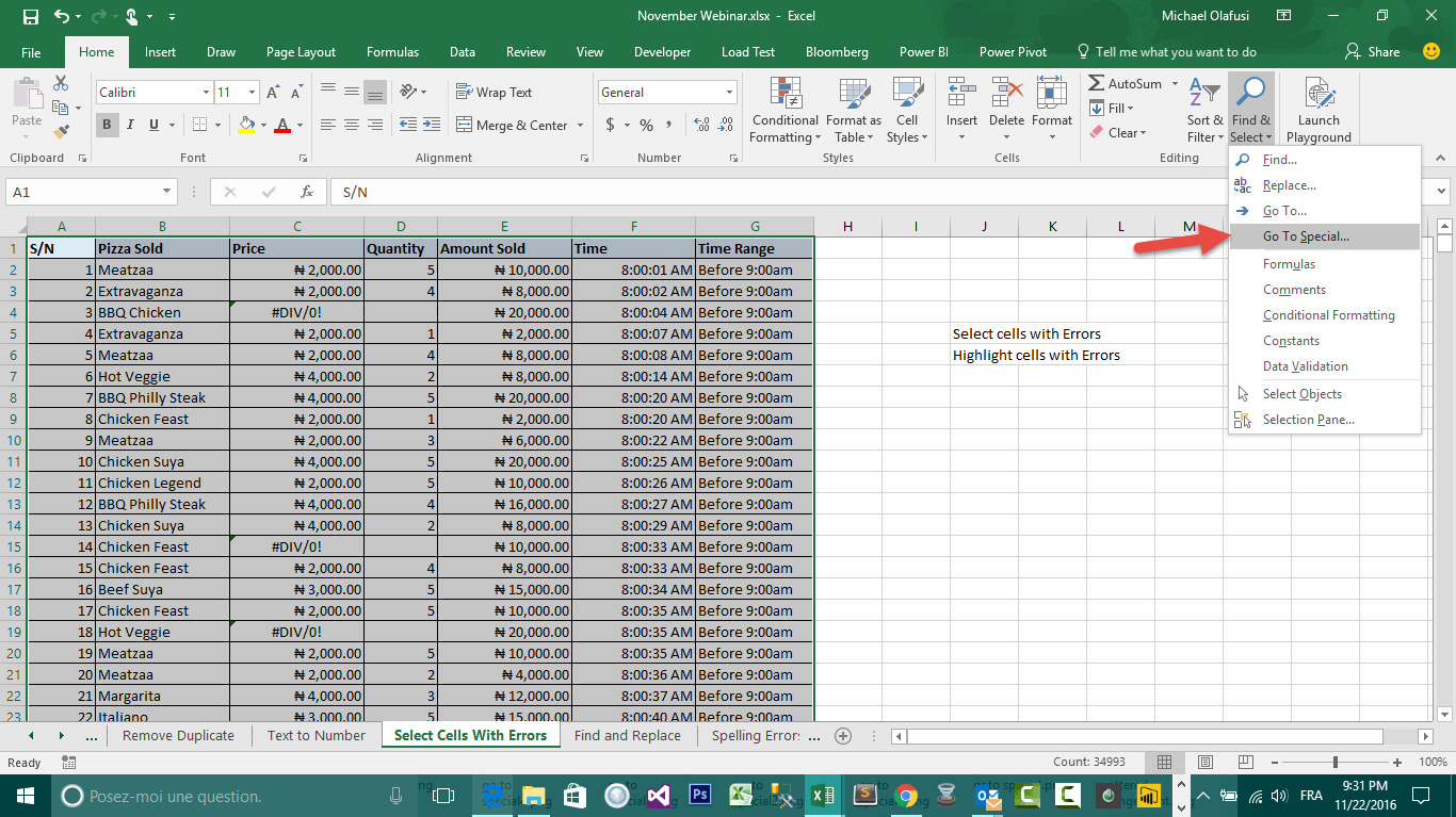 Data Cleaning Tools In Microsoft Excel - UrBizEdge Limited