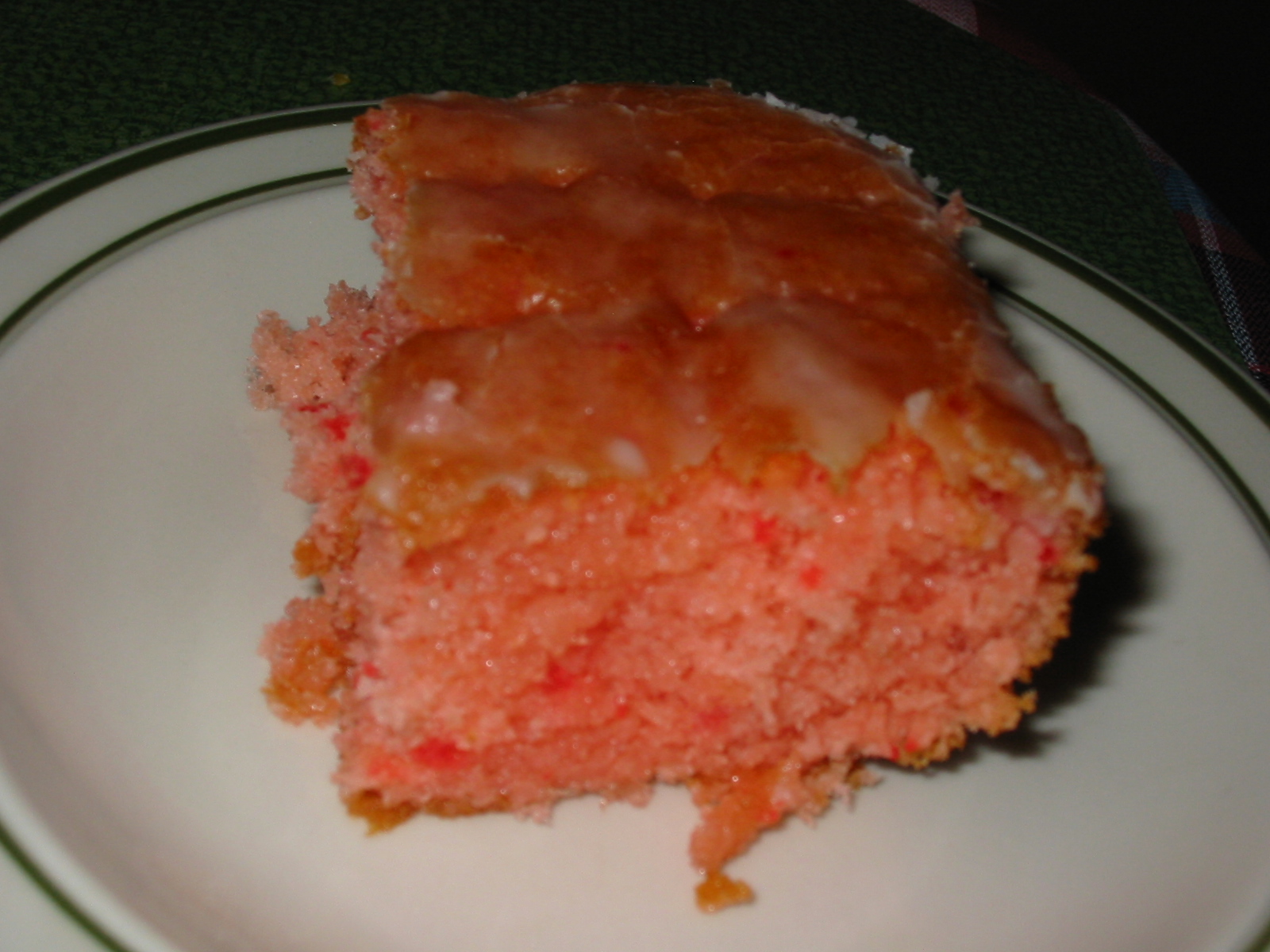 The Ultimate Family Cookbook Lemonade Cake (aka lemon gelatin cake)