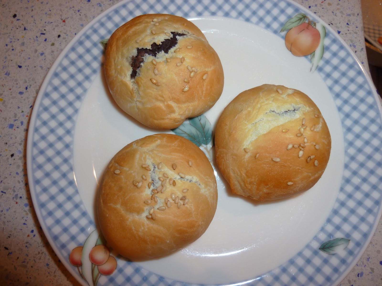 The Yellow Apron Red Bean Buns