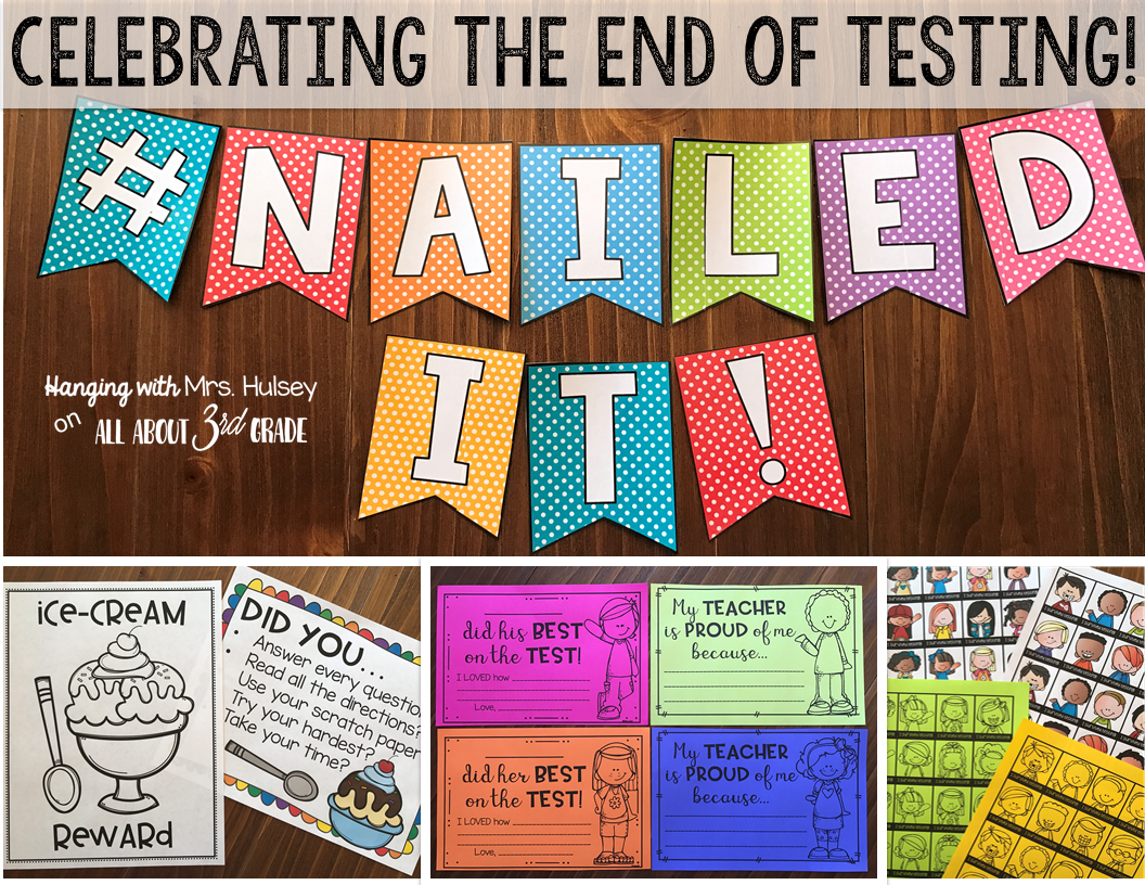 Celebrating the End of Testing! All About 3rd Grade
