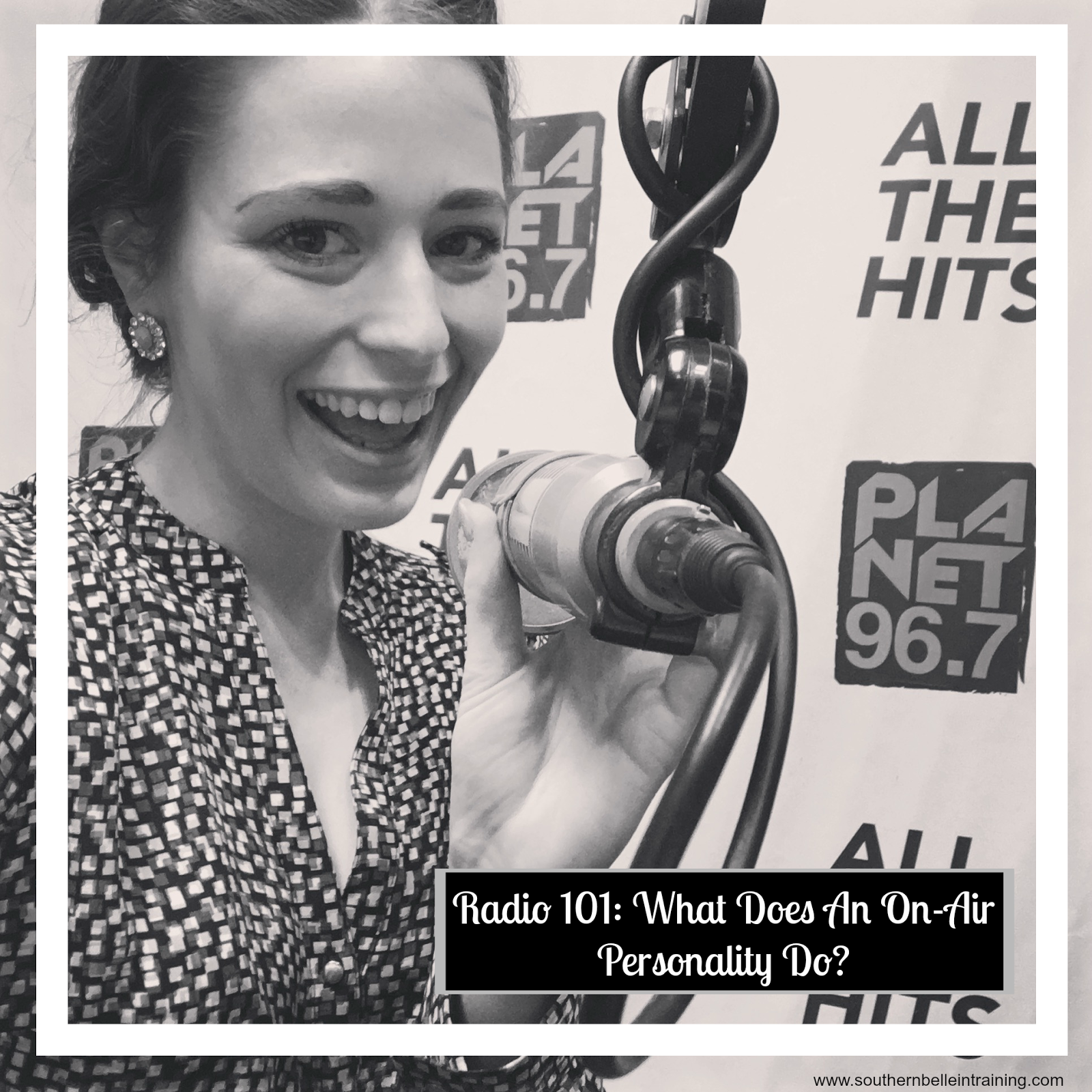 Radio 101 What Does An "OnAir Personality" Do? Southern Belle in