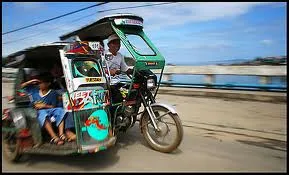 Tricycles in the Philippines