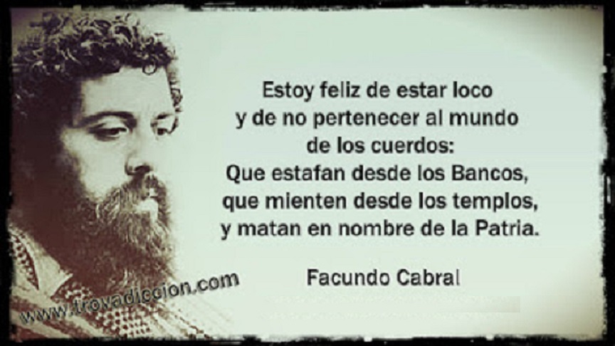 10 frases de Facundo Cabral que te harán reflexionar - EL CLUB DE LOS  LIBROS PERDIDOS