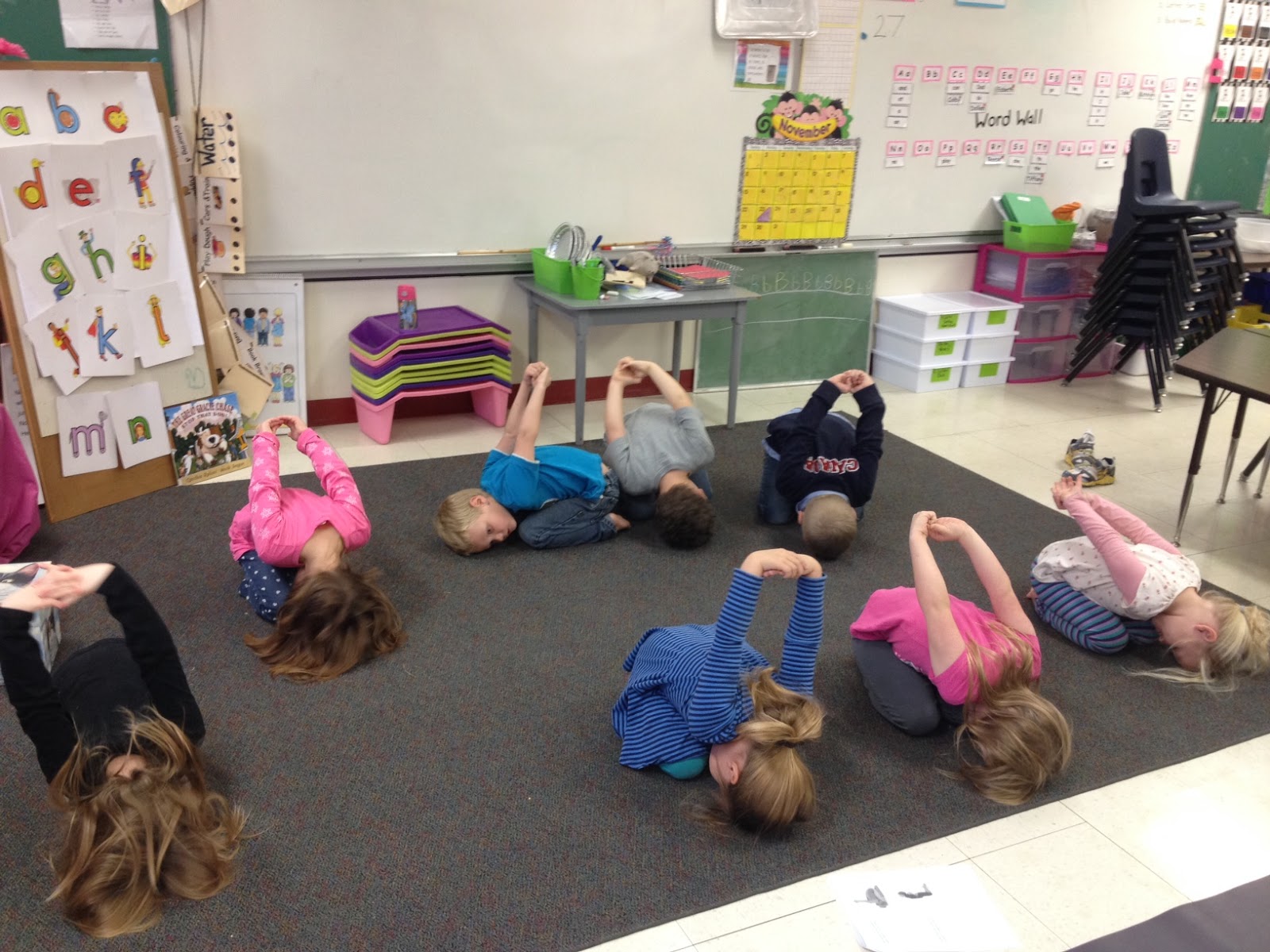 Kindergarten Diva: Stretching My Classroom Practice with Yoga