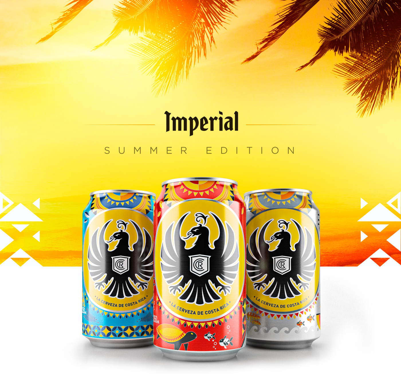 Imperial Beer Summer Edition on Packaging of the World Creative