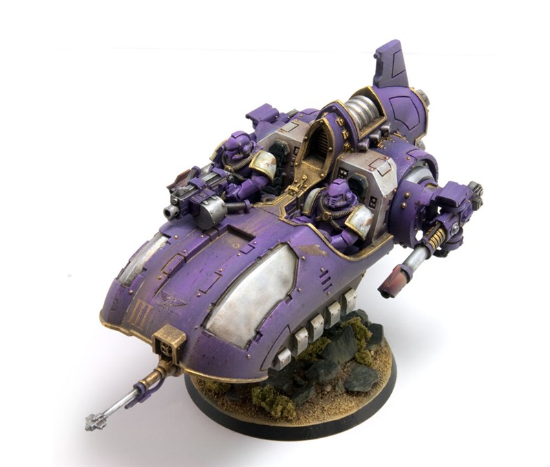 30Kplus40K Horus Heresy Review Legion Javelin Attack Speeder Squadron
