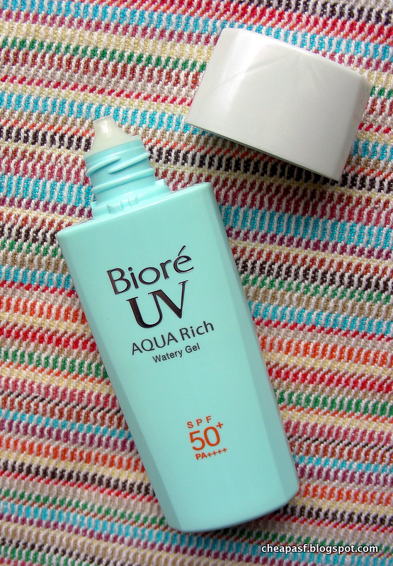 Review of Biore UV Aqua Rich Watery Gel SPF 50+ PA++++