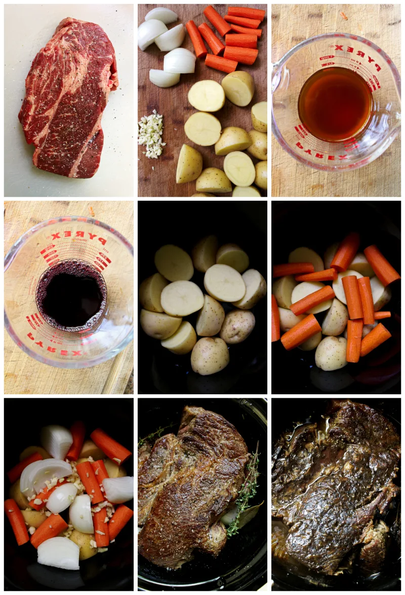 Perfect Slow Cooker Pot Roast The Two Bite Club