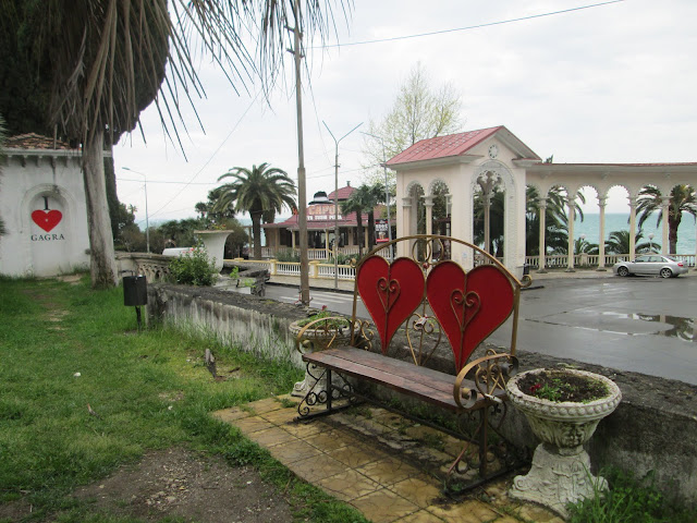 Parece que en sus buenos tiempos Gagra fue una ciudad balneario de lujo