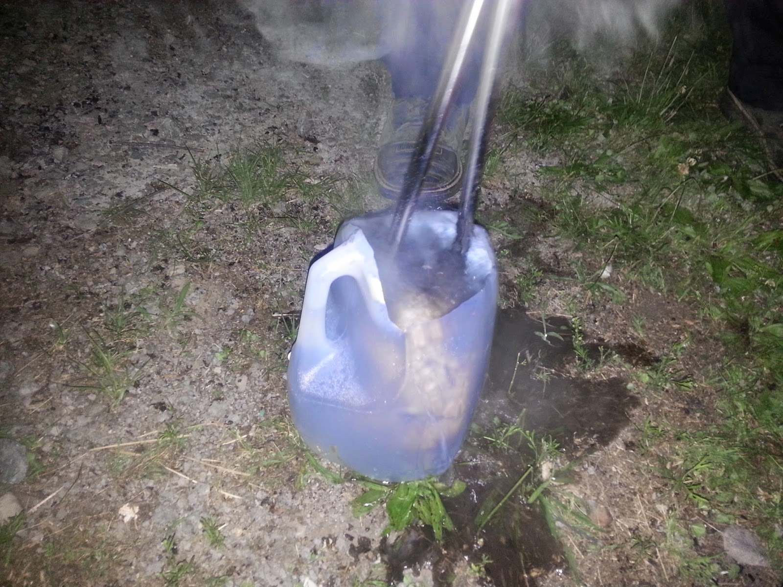 The 7 P's Blog Stone Boiling Water In A Plastic Container