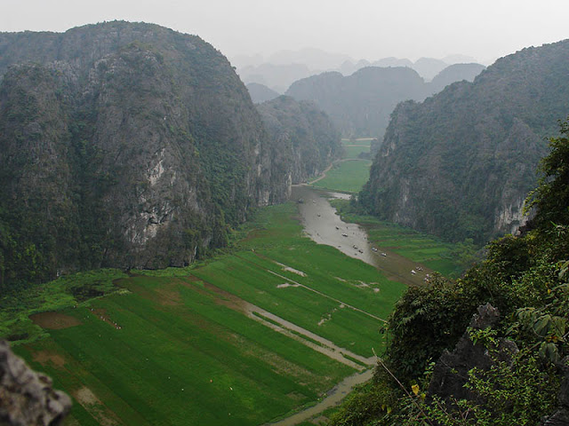 Le pic de Hang Mua, Vietnam