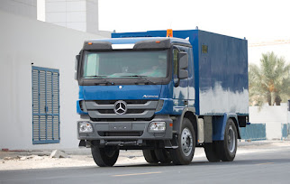 Armored Mercedes Actros CIT