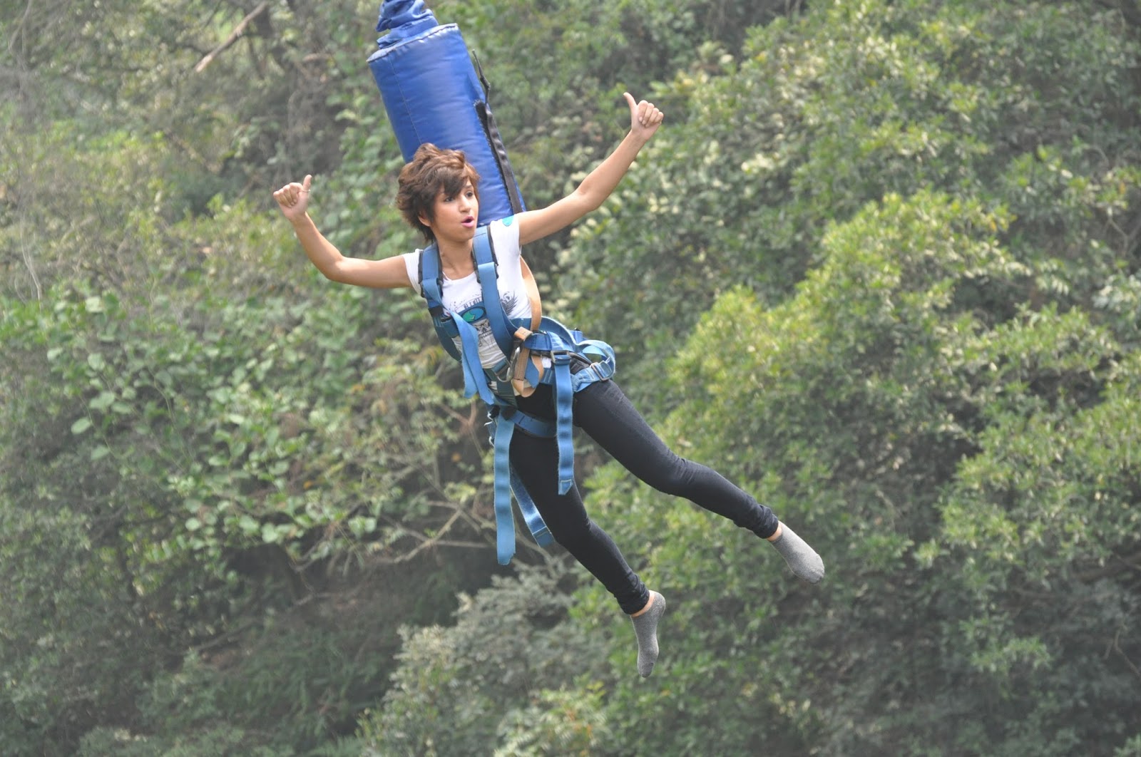 Life At 41000 Ft. Bungee Jumping in Guangzhou