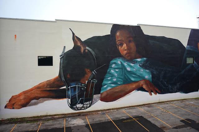 Evoca1 recently spent some time in the city of Saint Petersburg, Florida for the Shine On Pete Street Art Festival.