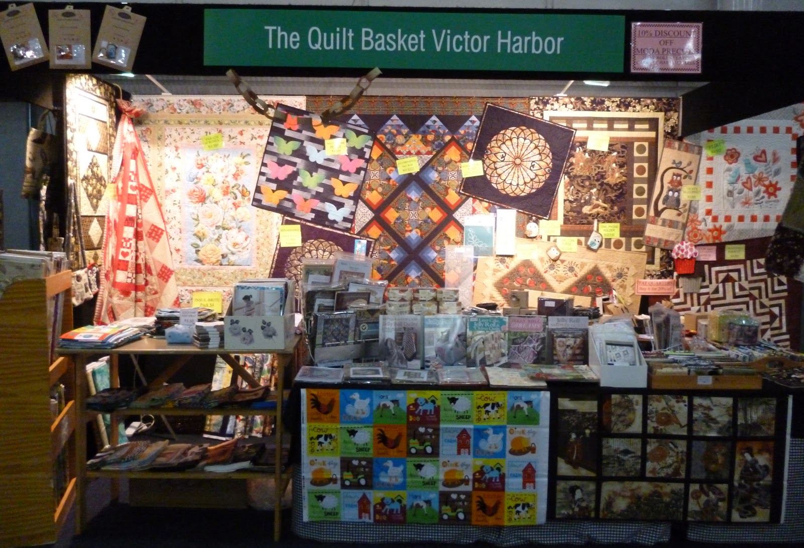 The Quilt Basket AT THE BRISBANE STITCHES & CRAFT SHOW