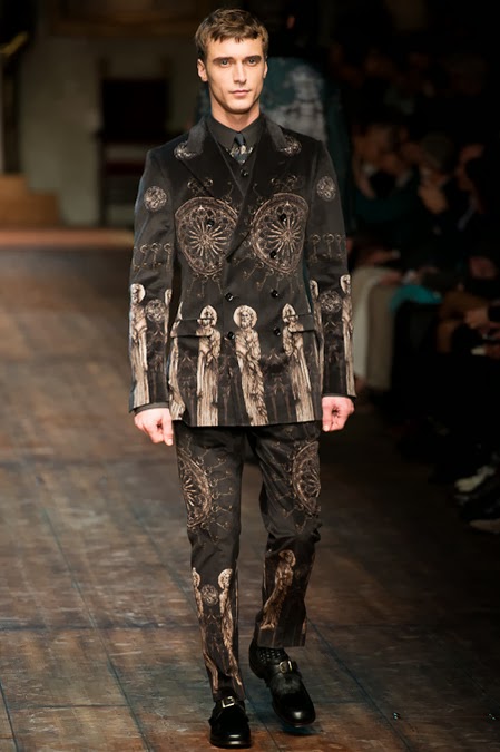 Fusion Of Effects: Walk the Walk: Dolce & Gabbana F/W 2014 Menswear ...