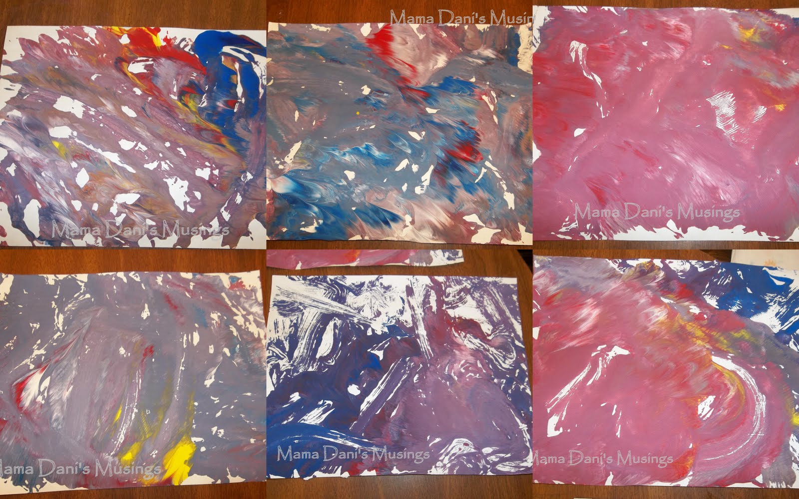 Mama Dani's Musings Aluminum Foil Painting