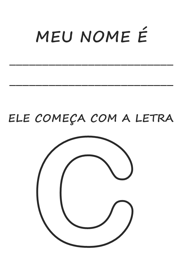 Atividade Para Imprimir Com a Letra Inicial de Cada Alunos Blog Cantinho Alternativo Atividade Para Imprimir Com a Letra Inicial de Cada Alunos Blog Cantinho Alternativo