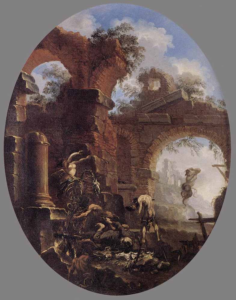 Картины сальватора розы