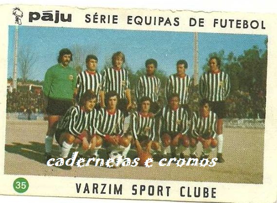 E CROMOS VARZIM SPORT CLUBE 1973/1974