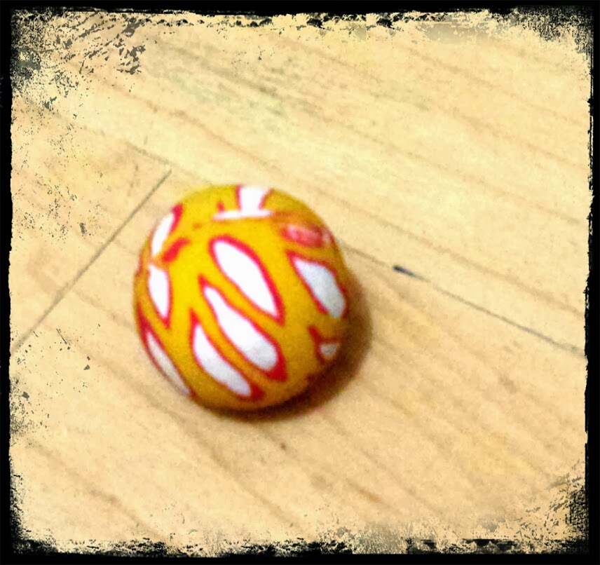 Randomness at its best. The Case of the Disappearing "Jackstones" Ball