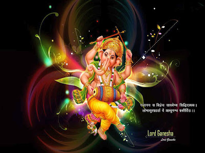 Good Morning With Dancing Ganesha