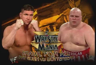WWE / WWF Wrestlemania 15: Bart Gunn vs. Butterbean
