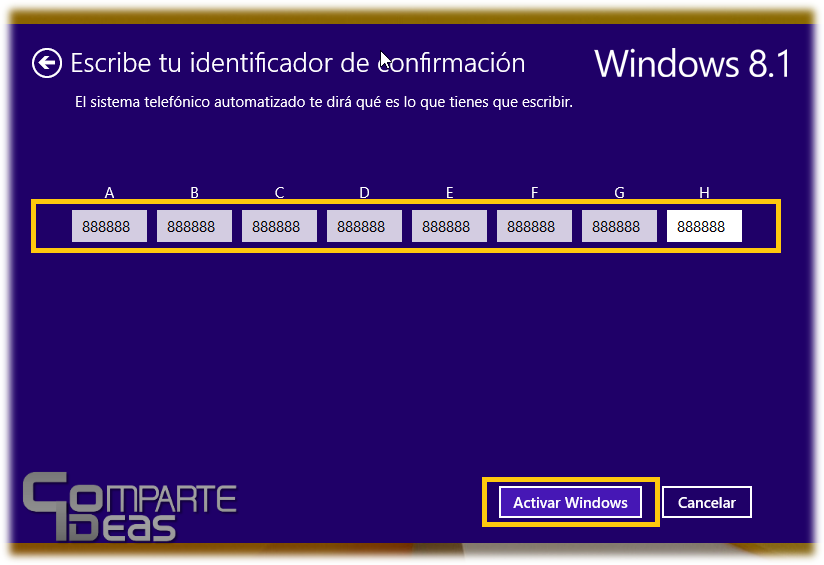 Activar Windows 8 Activar Windows 8