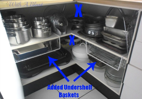 Open Up The Kitchen Corner Cabinet, How To Organize Kitchen Corner Cabinets