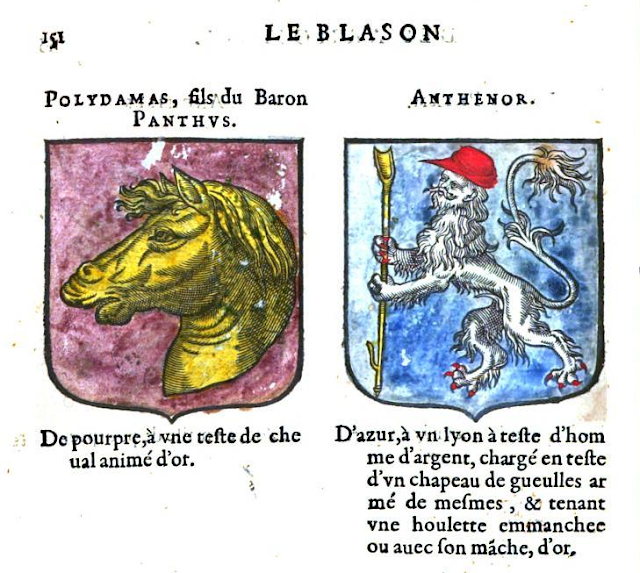 Herald Dick Magazine Les blasons de la mythologie et de l'histoire