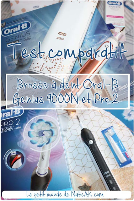 avis Brosse à dent électrique  Oral-B Genius 9000N VS Pro 2 2000S