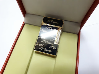 Korek Api Mewah S.T. Memorial Dupont Bright Sound T946 New In Luxury Box