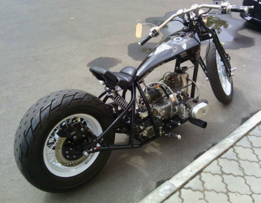 Кастом из урала своими руками чертежи фото