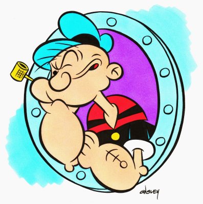 All Cliparts: Popeye Clipart