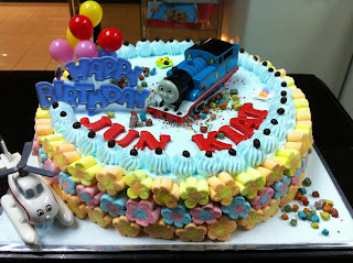 Jun Kiat Birthday cake