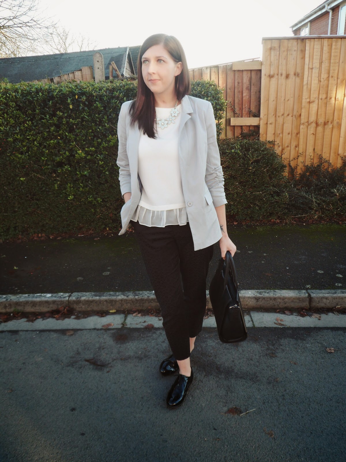asseenonme, fbloggers, fblogger, fashionbloggers, topshop, primark, ASOS, wiw, whatimwearing, whatibought, lotd, lookoftheday, ootd, outfitoftheday, workwear, monochrome, fashion 