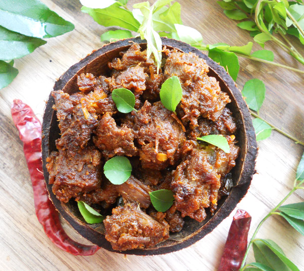 Kerala Beef Fry | How To Make Beef Fry | Beef Ularthiyathu