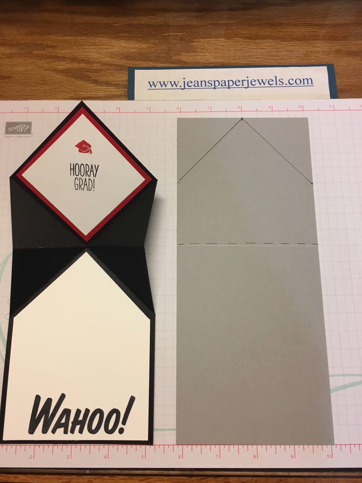 Jean's Paper Jewels Squash Fold Tutorial