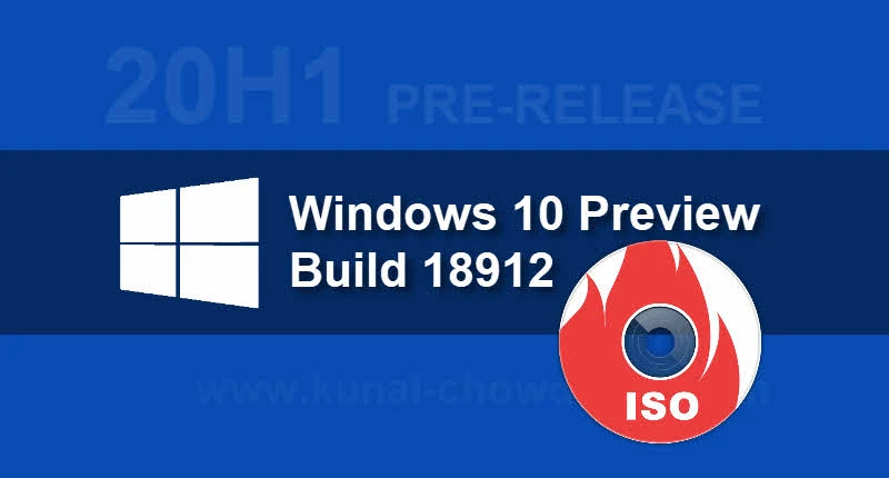 Here's how to download the ISO image of the Windows 10 Preview Build 18912