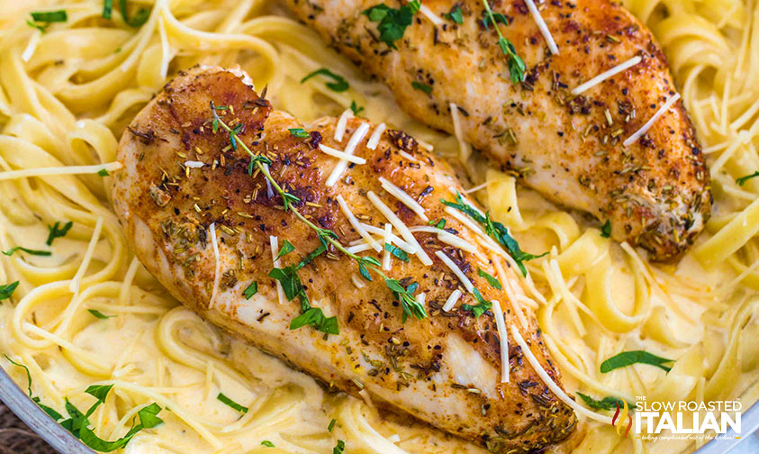 Chicken Lazone (Skillet Chicken with Pasta) + Video