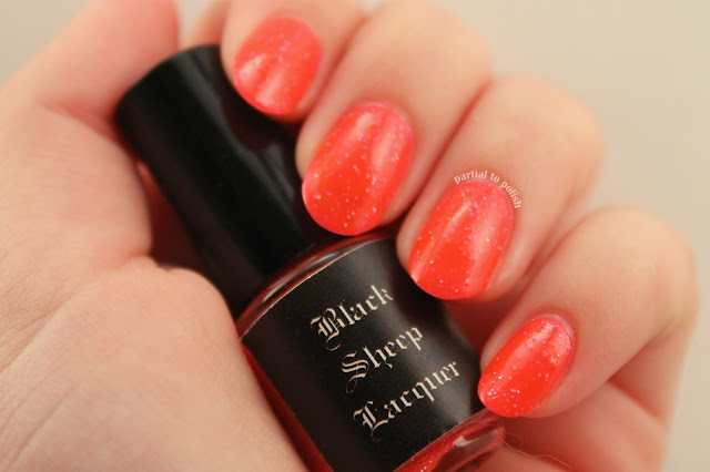 Black Sheep Lacquer First Polish on the Moon