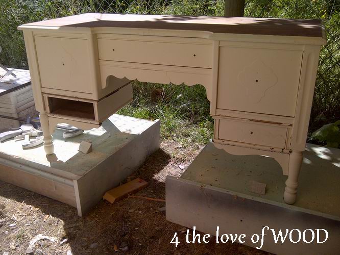 4 the love of wood: SHORT VANITY TURNED INTO A COFFEE TABLE - inspiration