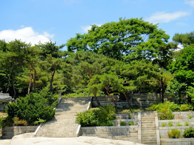 Stairways at Changdeokgung Palace Seoul