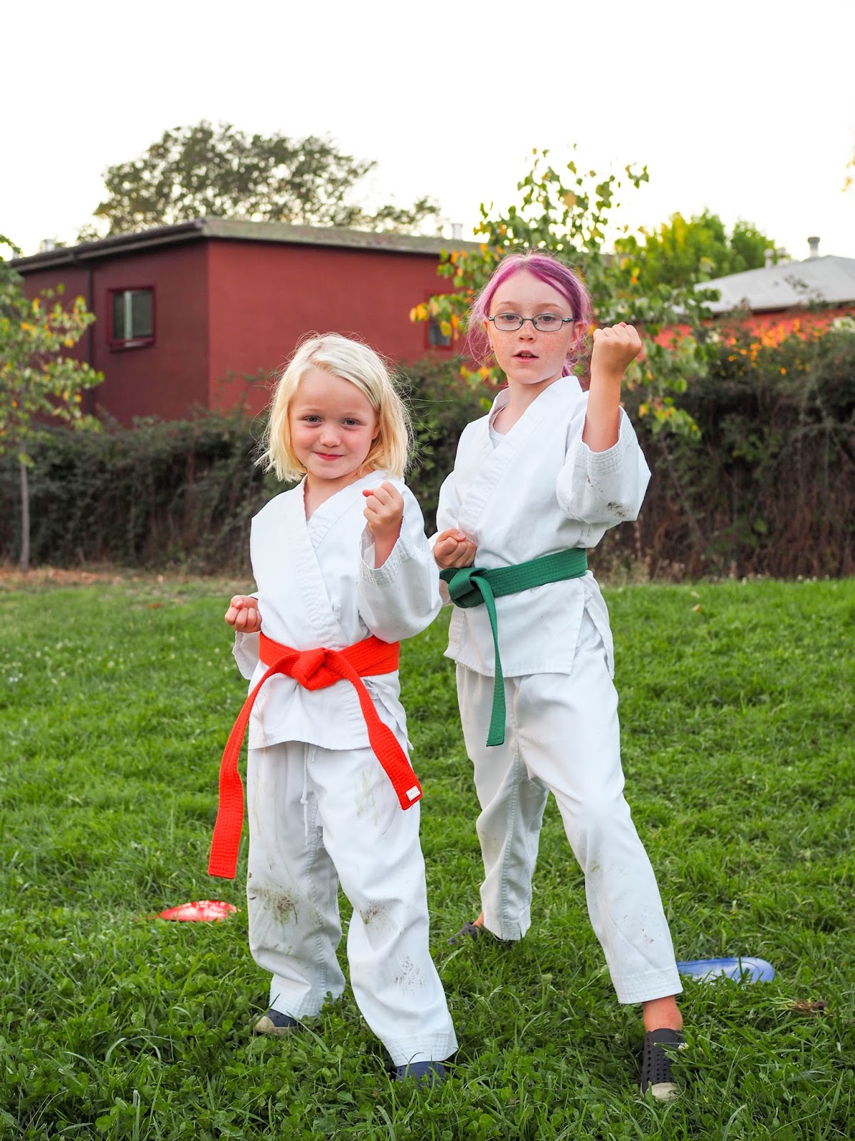 Little Orange Karate Belts