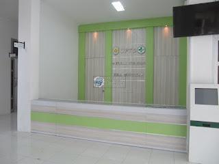 Furniture Semarang - Interior Lobby Pendaftaran - Frontdesk Pendaftaran