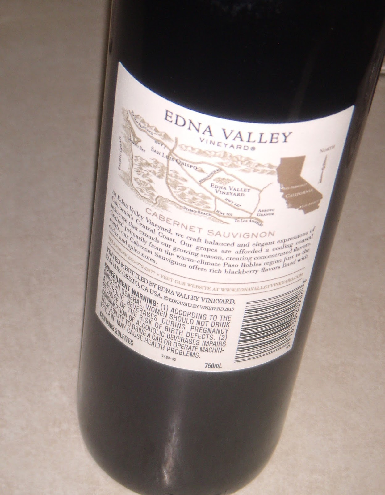 Mommie of 2 Edna Valley Vineyard Wines Review